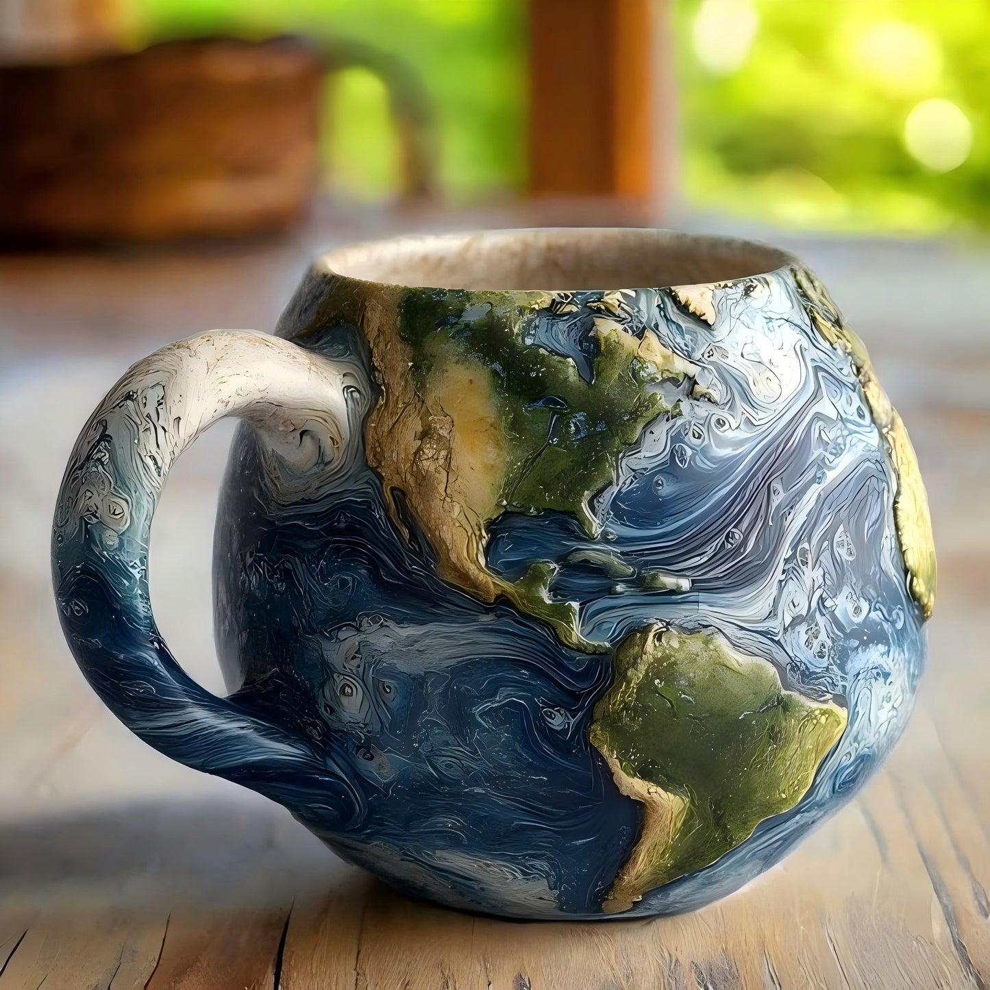 🌍 TerraMug™ – Drink de Wereld in Je Handen