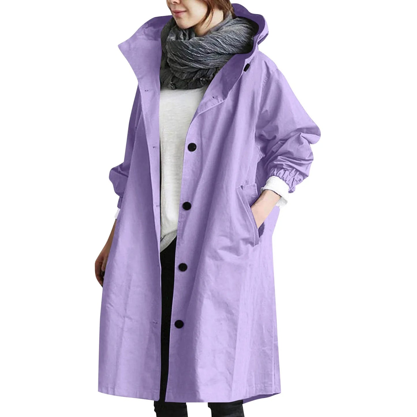Sabine™ | Windjack met capuchon
