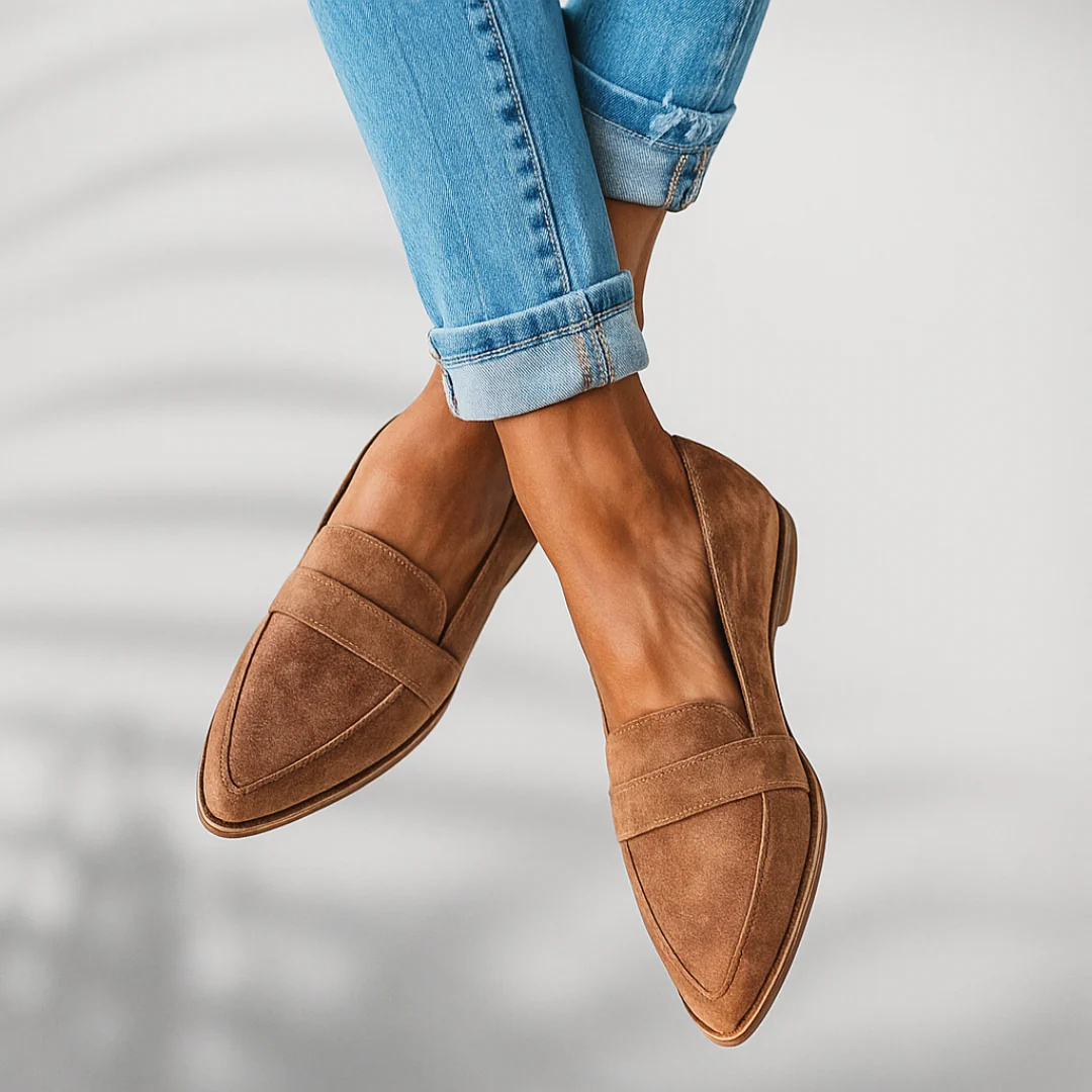 Rosa™ | Orthopedische leren mocassins
