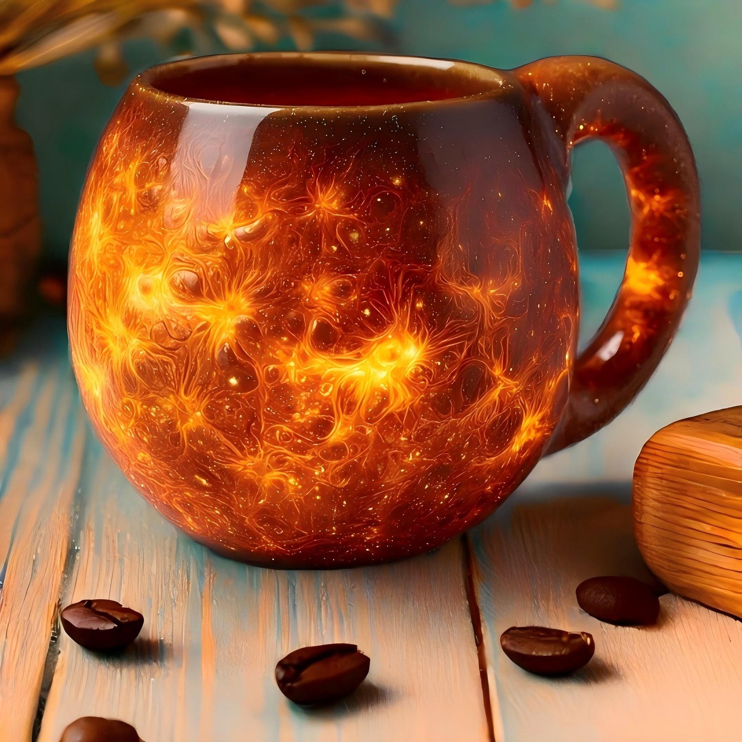 🌋 Lava Glow™ Mok — Voel de Kracht van Vuur en Aarde in Elke Slok