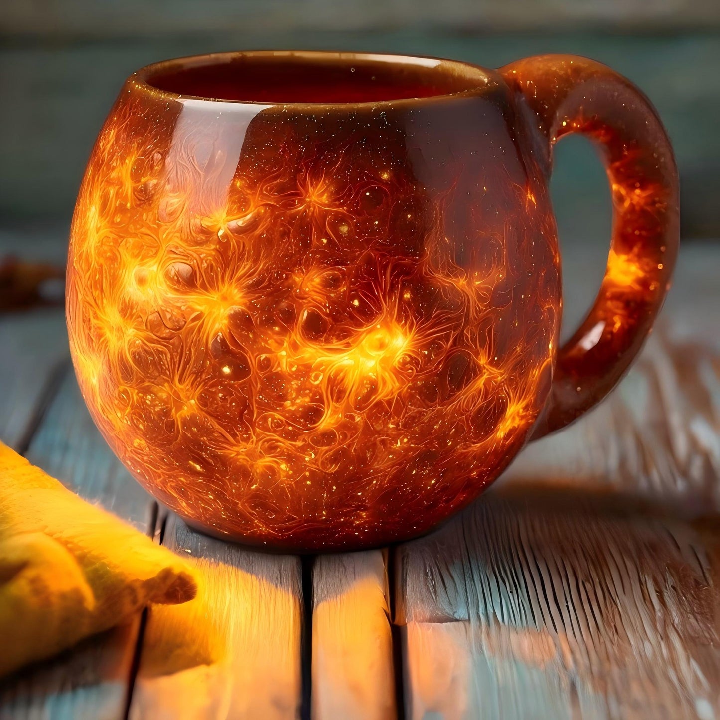 🌋 Lava Glow™ Mok — Voel de Kracht van Vuur en Aarde in Elke Slok