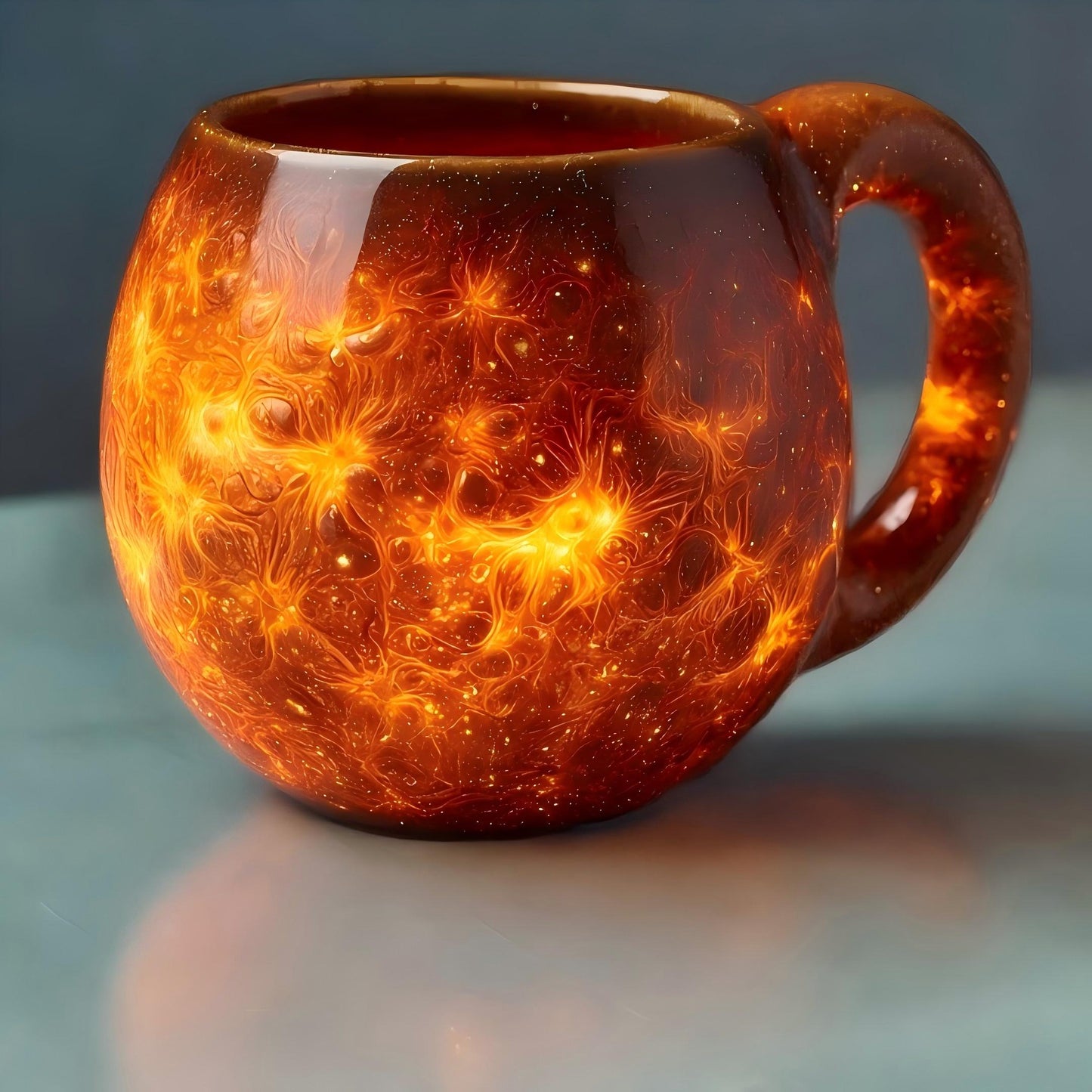 🌋 Lava Glow™ Mok — Voel de Kracht van Vuur en Aarde in Elke Slok
