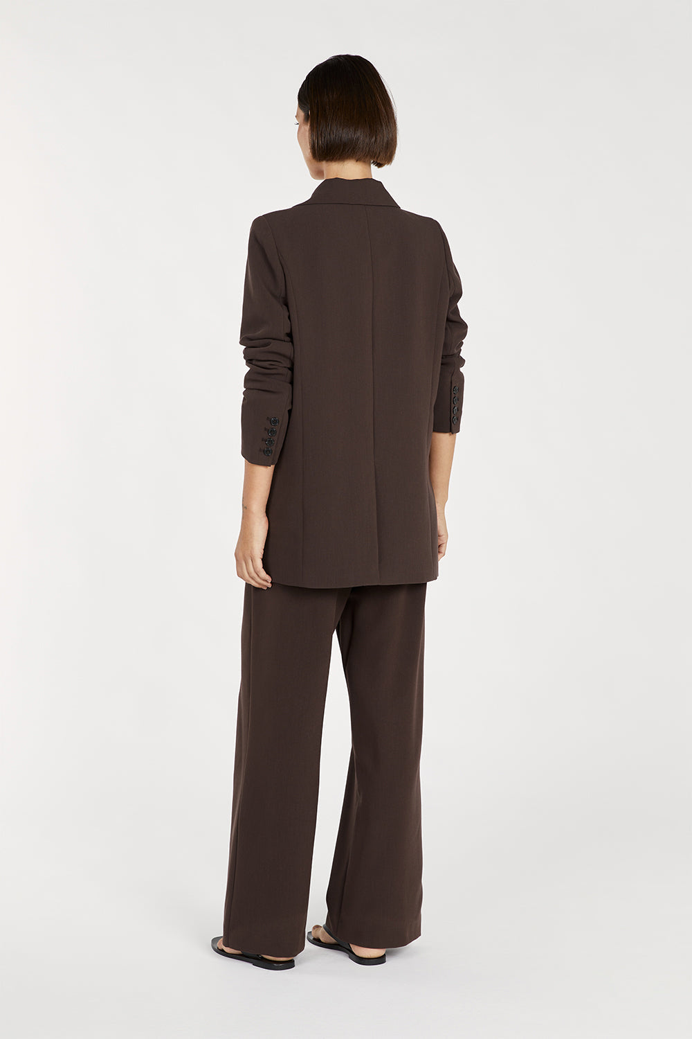 Allison™ | Dark Chocolate Blazer