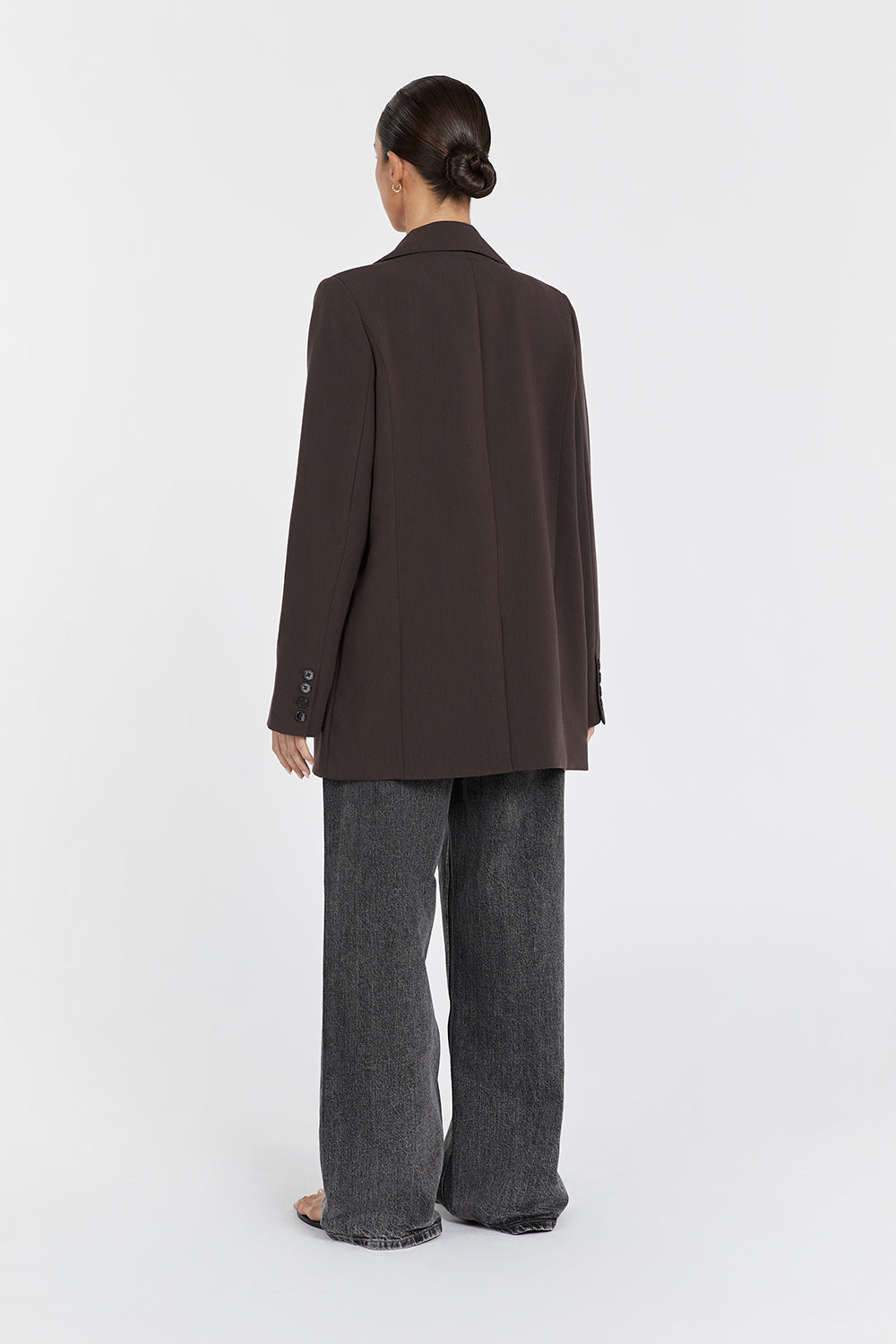 Allison™ | Dark Chocolate Blazer