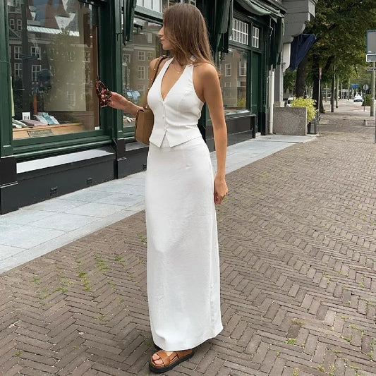 Ticha™ | 2-delige zomerset – Wit