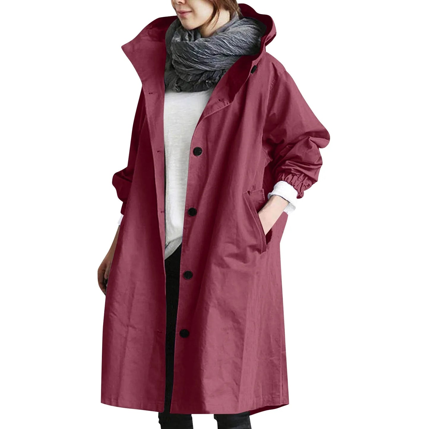 Sabine™ | Windjack met capuchon
