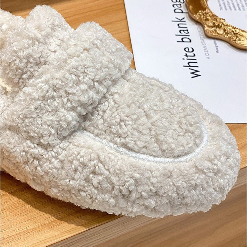 Isolde™ | Zachte faux fur instappers